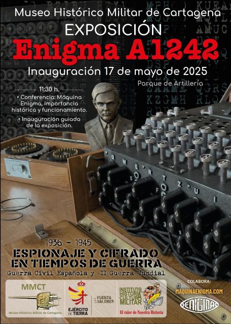 El Museo Histórico Militar expondrá un ejemplar original de la mítica máquina ‘Enigma’
