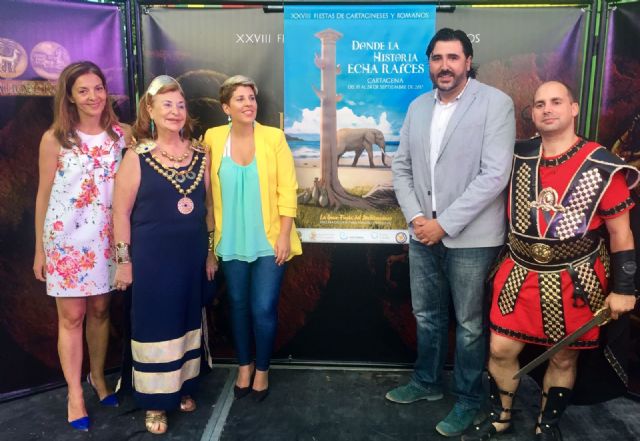 Presentación del cartel de las Fiestas de Cartagineses y Romanos 2017