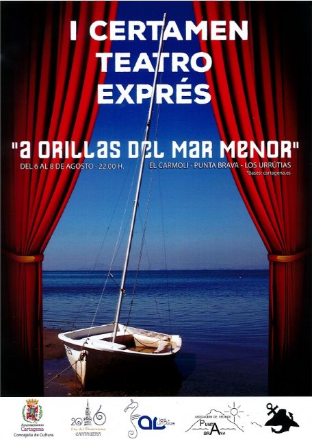 La orilla del Mar Menor será el escenario de una muestra de Teatro Exprés