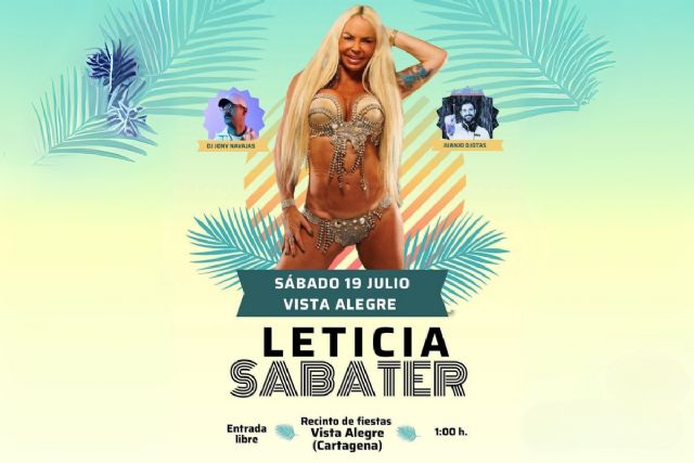 Vista Alegre celebra sus fiestas con un concierto gratuito de Leticia Sabater