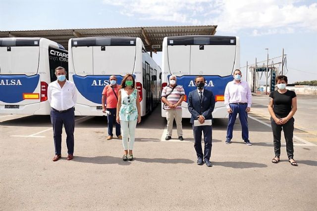 Todos los empleados del transporte público de Cartagena se han incorporado ya a sus puestos de trabajo
