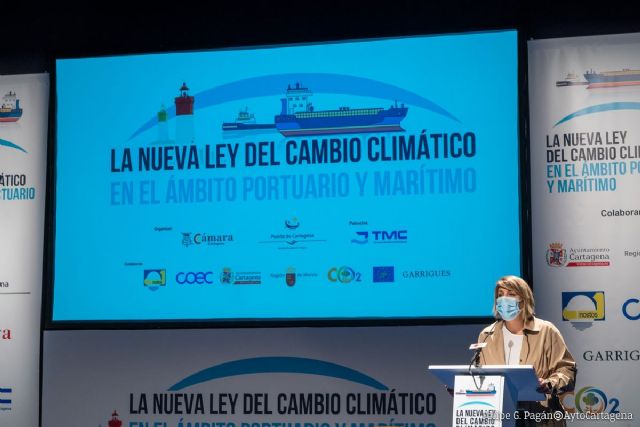 La alcaldesa defiende que la Ley de Cambio Climático supone una oportunidad para Cartagena