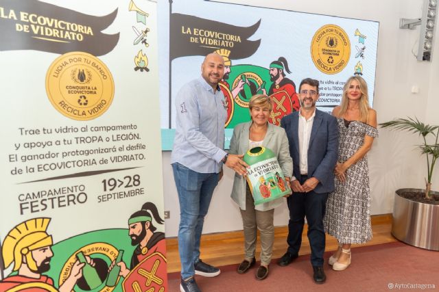 Carthagineses y Romanos se alían con Ecovidrio por el reciclaje