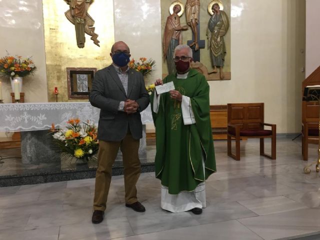 Clausura de curso de formación cofrade y entrega de donativo a San Fulgencio