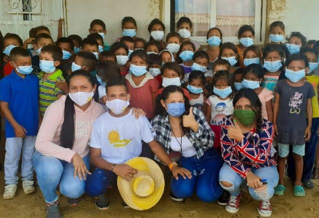 Cartagena por la Caridad presente en la Guajira venezolana