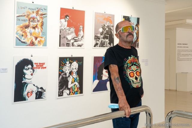 Juan Ros homenajea al cine clásico en su exposición ´Nosferatu´