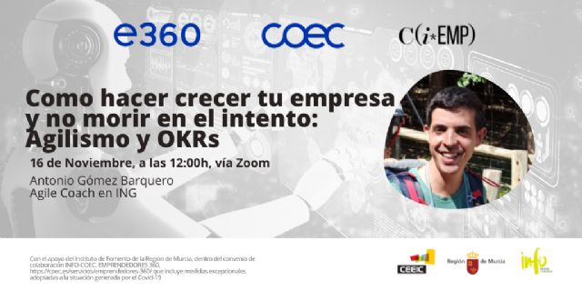 Coec organiza un taller sobre cómo hacer crecer tu empresa y no morir en el intento
