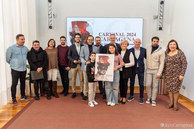 Manuel Moreno ha sido el artista encargado de diseñar el Cartel del Carnaval de Cartagena 2024