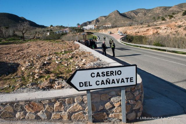 La carretera de Perin ya cuenta con cuatro tramos de muro para preservarla de las lluvias torrenciales