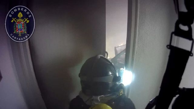 Incendio en una vivienda de calle Sóller