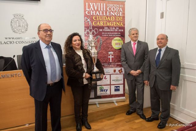 Cartagena acogera la 68 edicion del Torneo de Tenis Ciudad de Cartagena del 18 al 24 de febrero