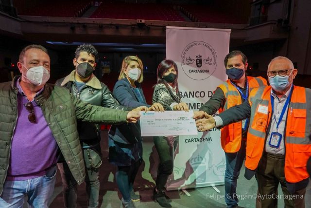 El Banco de Alimentos sigue recibiendo la solidaridad de Cartagena para atender a las familias con necesidades