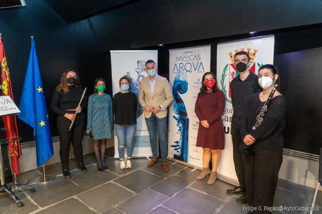 Instrumentistas internacionales y del Conservatorio de Cartagena se dan cita en el Festival Músicas en el ARQVA