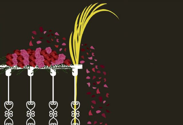 Doce  balcones competiran por ser los mejores engalanados de Semana Santa