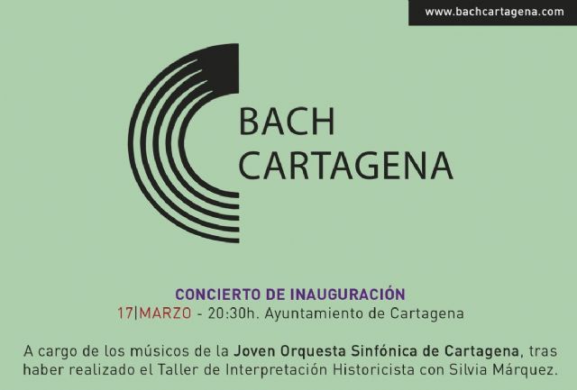 El Palacio Consistorial acoge este sabado el concierto de inauguracion de Bach Cartagena