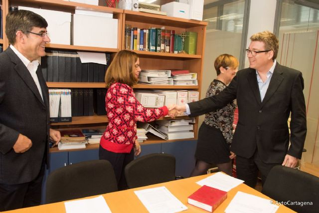 Jesus Ortuño toma posesion como nuevo interventor del Ayuntamiento de Cartagena