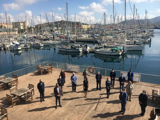 La FVRM, Hostetur y la Estación Náutica Mar Menor - Cabo de Palos, firman un convenio para fomentar el turismo y el deporte náutico