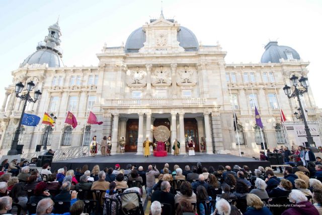 El Lavatorio de Pilatos volverá a representarse ante el Palacio Consistorial