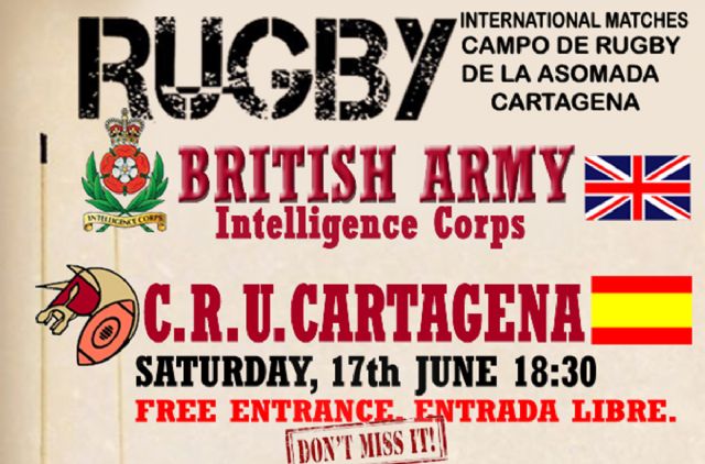 Rugby Internacional este sabado en Cartagena