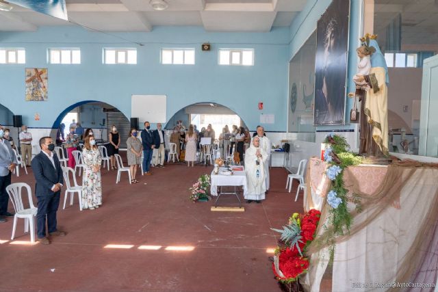 Los profesionales de la Mar celebran a su patrona la Virgen del Carmen con una solemne Eucaristía