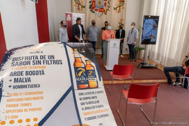 Arde Bogotá actuará el 25 de septiembre en el concierto de Cartagineses y Romanos