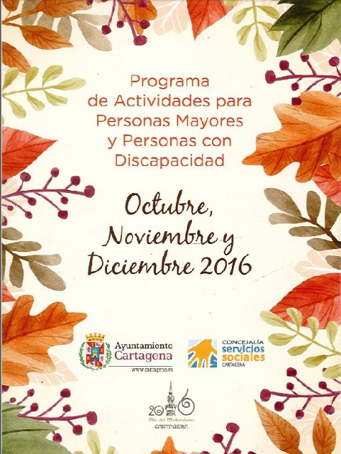 Taichi, teatro y manualidades navideñas principales novedades del programa para mayores y personas con discapacidad de Servicios Sociales