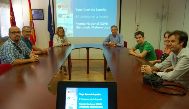 Un alumno del IES Jiménez de la Espada de Cartagena, entre los diez mejores de España en la XXVII Olimpiada Matemática Nacional