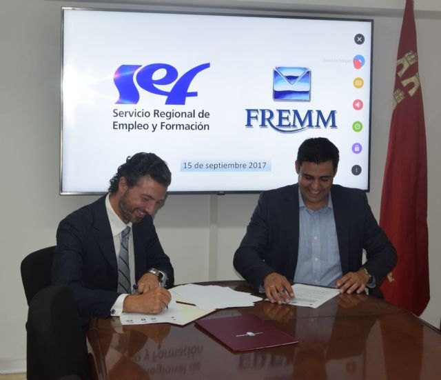 Los alumnos del Centro de Referencia Nacional de Cartagena podrán realizar prácticas docentes en la Federación Regional de Empresarios del Metal