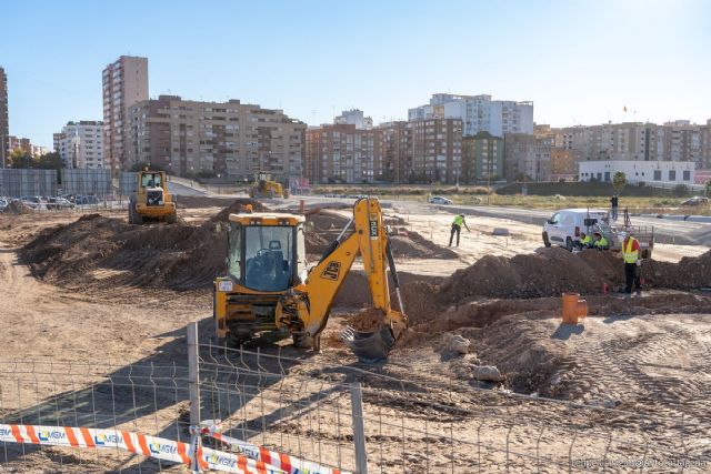 El puente del Cartagonova estará cortado al tráfico durante dos semanas para conectarlo con la Avenida del Cantón