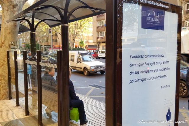 La poesia sale a las calles de Cartagena