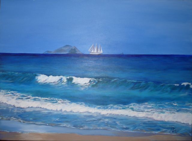 Trabajadores de Navantia exponen sus obras de arte en el Luzzy