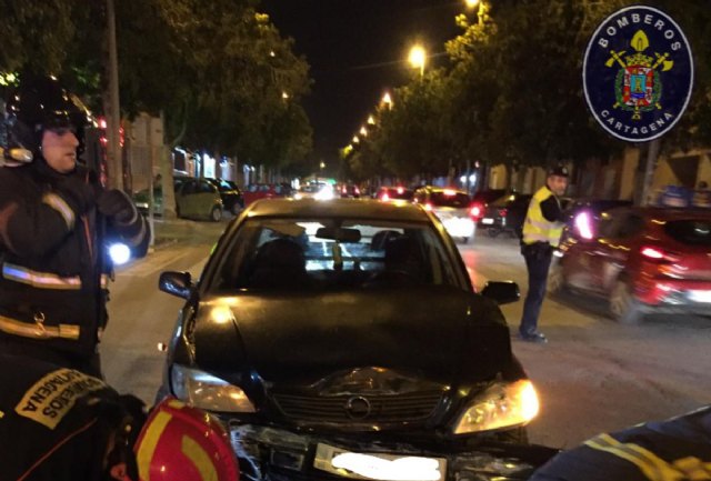 Una persona resulta con heridas leves en un accidente de tráfico en Ramón y Cajal