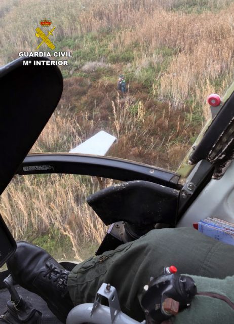 La Guardia Civil localiza con vida a una persona que se encontraba desaparecida desde el pasado martes