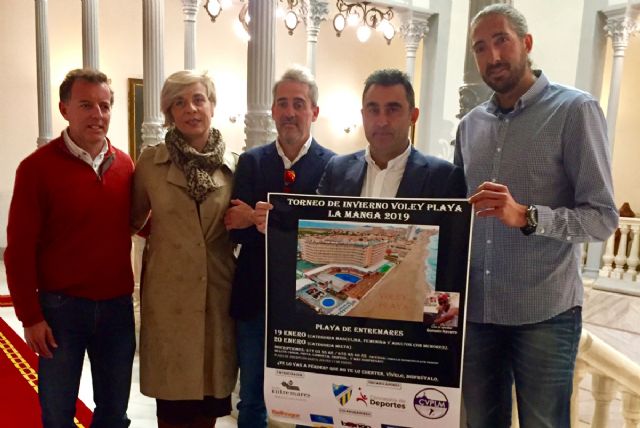 La Manga, sede del I Torneo de Invierno Voley Playa 2019