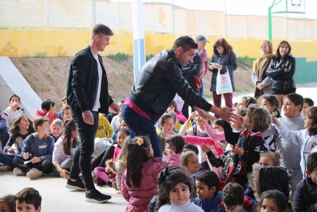 El colegio Carthago de Vista Alegre recibio la visita del FC Cartagena