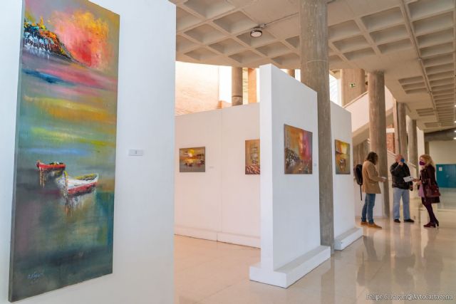 ´El paraíso perdido´, una exposición homenaje al Mar Menor, en el Luzzy