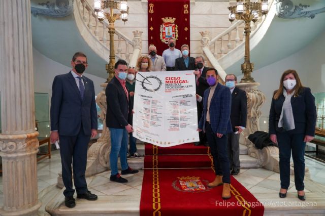 El Ayuntamiento de Cartagena presenta un ciclo de ´Marchas Procesionales´ para mantener vivo el espíritu de la Semana Santa