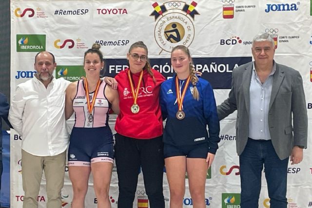 La cartagenera Mari Ángeles Macián, campeona de España sub 23 de remoergómetro