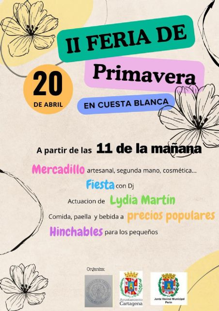 Cuesta Blanca celebrará su `II Feria de la Primavera´