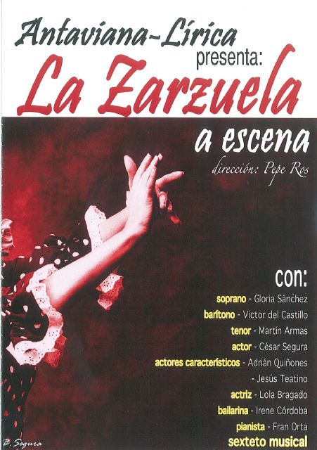 Un espectáculo de Zarzuela recaudará fondos a favor de ASTEAMUR