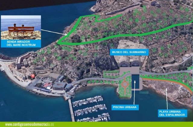 Contigo Somos Democracia propone la creación de un Museo del Submarino en Cartagena