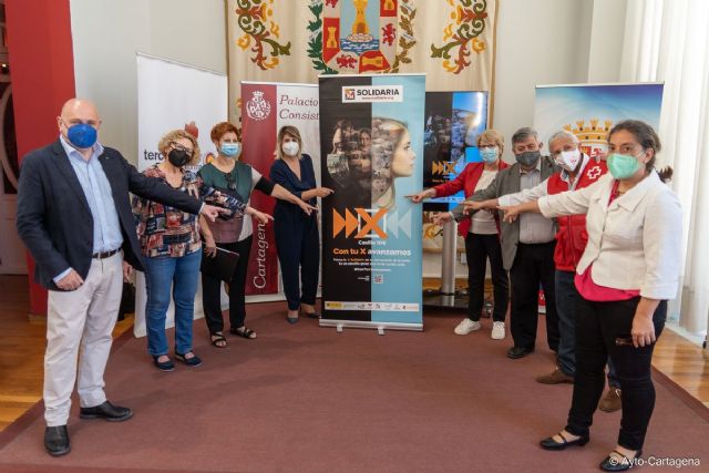 El Ayuntamiento de Cartagena anima a marcar la ´X solidaria´ en la declaración de la renta