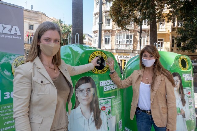 Cartagena recicló en 2020 un 8,5% más de residuos de envases en el contenedor amarillo y un 3,2% en el contenedor azul