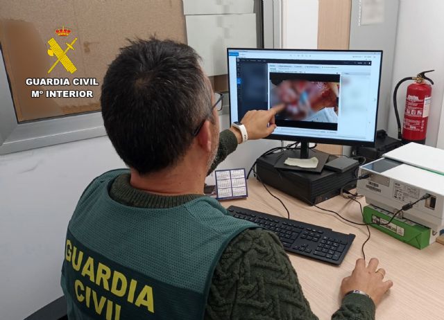 La Guardia Civil detiene a dos personas por realizar tocamientos y grabaciones a un familiar menor de edad en Cartagena