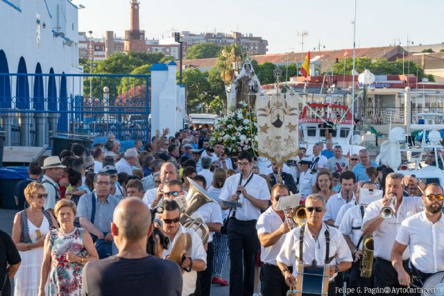 Devoción y tradición en la festividad de la Virgen del Carmen en Cartagena