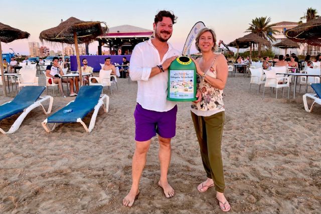 El chiringuito Tritón Beach es reconocido por Ecovidrio como uno de los más responsables con la sostenibilidad en España
