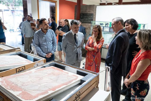 Las ´MVSAS´ del Foro Romano se exhiben en el Arqueológico de Cartagena antes de viajar al Nacional de Madrid