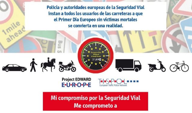 La Policía Local de Cartagena participará en el Día europeo sin víctimas mortales en carretera