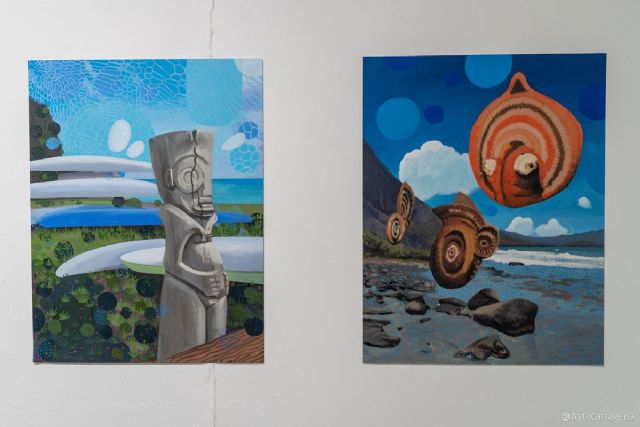 Ampliada la exposición ´Pacíficos´ de Charris en el Museo Arqueológico