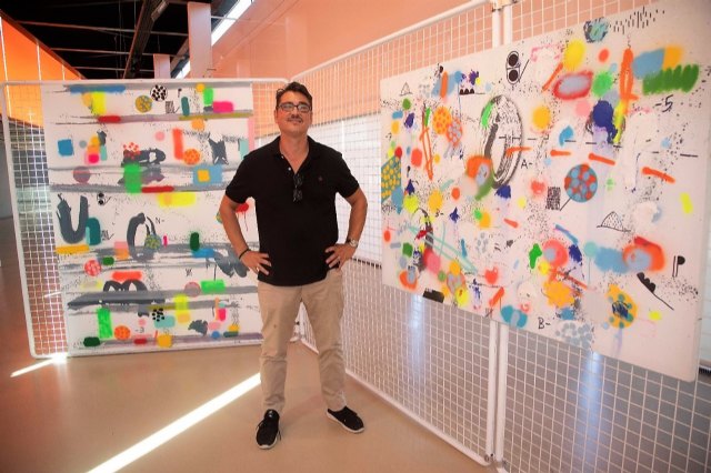 El expresionismo abstracto de Eusebio López llega a El Batel